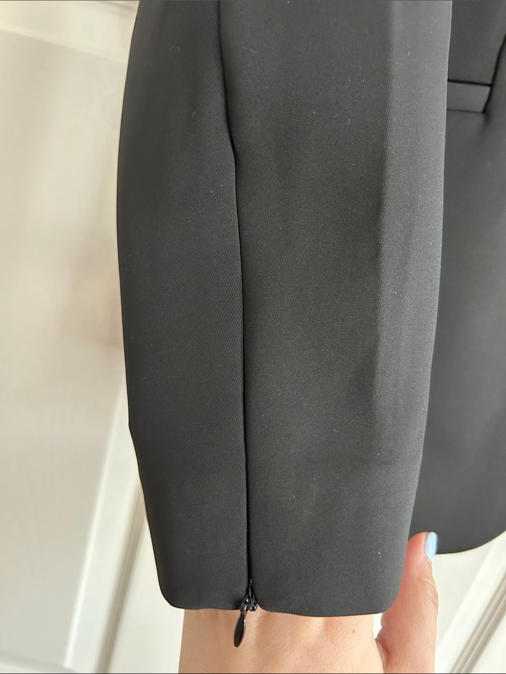 NWT- Sz XL- Good American Black Tailored Single-Button Blazer - Picture 4 of 5